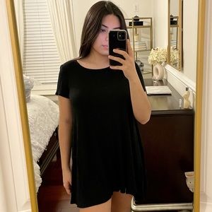 Black T-Shirt Dress